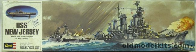 Revell 1/535 USS New Jersey BB62 Battleship, H349 plastic model kit